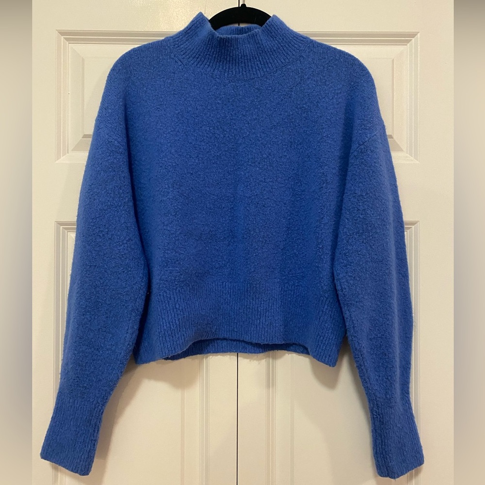 & Other Stories Mock Neck Wool blend Sweater size XS